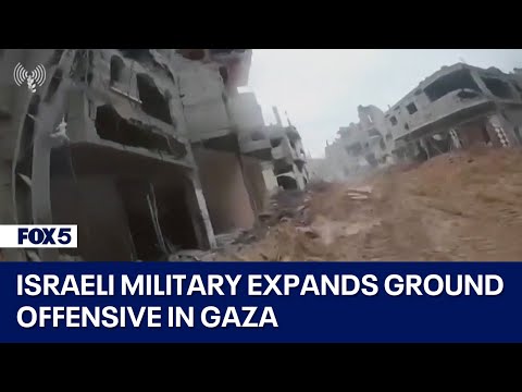 Israeli military expands ground offensive in Gaza