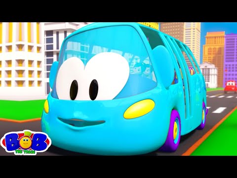 Wheels On The Bus + More Nursery Rhymes &amp; Baby Songs by Bob The Train