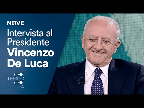 Che tempo che fa | L' intervista al Presidente Vincenzo De Luca e il suo rapporto con il PD