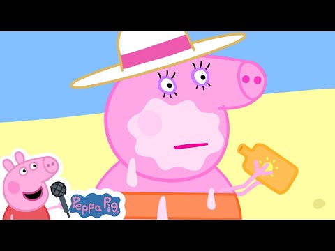 Peppa Pig's Last Summer Holiday Beach Trip| Peppa Pig Official Family Kids Cartoon