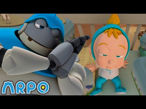 Baby Naptime | ARPO The Robot Classics | Full Episode | Baby Compilation | Funny Kids Cartoons