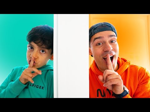 Jason और Alex बच्चों के साथ लुका-छिपी खेलें | घर में बच्चों का खेल!