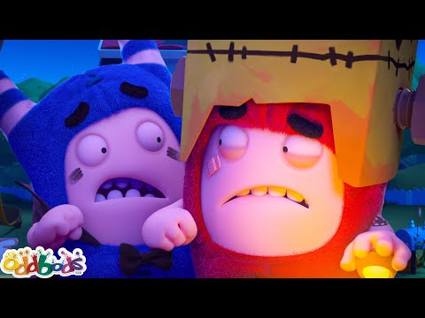 Pogo's Halloween Party | Oddbods - Food Adventures | Cartoons for Kids