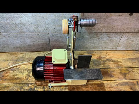 DIY belt sanding machine. Anyone can do this!!!