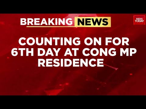 Congress MP Residence Raided: Counting On For 6th Day | Rs. 351 Cr Cash Counted And Still Counting