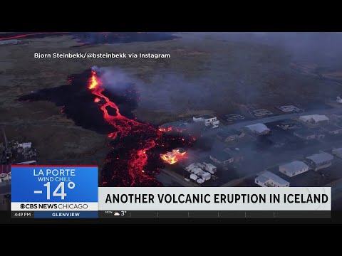 Another volcanic eruption in Iceland