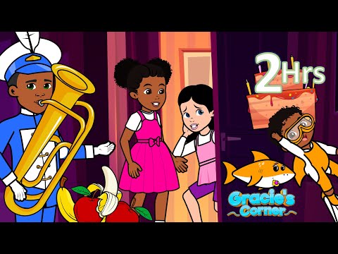 Just Be Brave + More Fun and Educational Kids Songs | Gracie&rsquo;s Corner 2-Hour Compilation