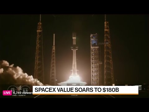 SpaceX Value Closer to $180 Billion in Tender Offer