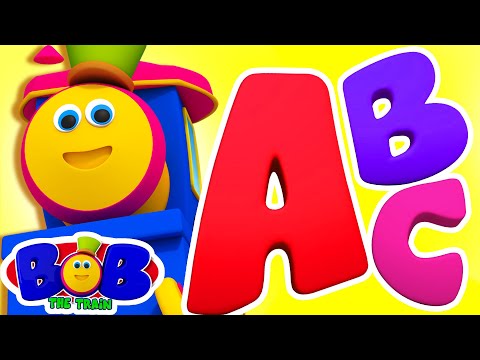 Alphabet Ride With Bob The Train | ABC Song | Preschool Learning | Nursery Rhymes &amp; Songs | Kids Tv