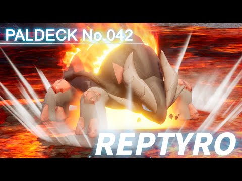 Paldeck | No.042 REPTYRO - Palworld | Gameplay | Pocketpair