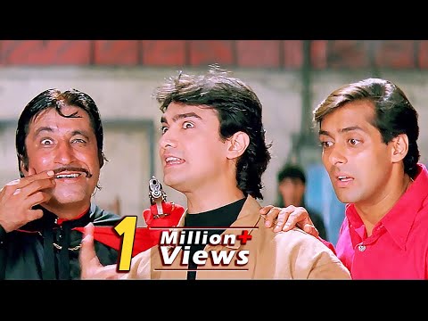 Main Toh Kehta Hun Aap Purush Hi Nahi Hain Comedy Scenes - Shakti Kapoor - Aamir Khan - Salman Khan