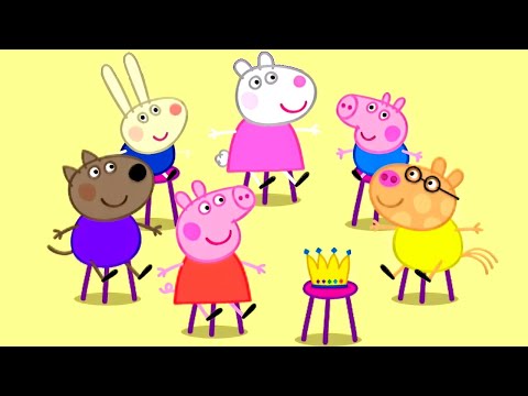 PEPPA PIG's PARTY TIME App Musical Chairs New Gameplay!! Peppa Pig Party Time