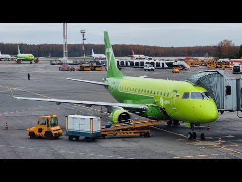 S7 Airlines | Flight from Vaskovo to Pulkovo | Transfer at Domodedovo Airport