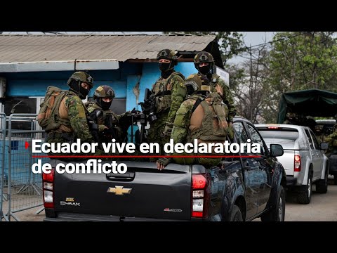 Ecuador en alerta roja por la violencia | Decenas de polic&iacute;as permanecen como rehenes en prisi&oacute;n