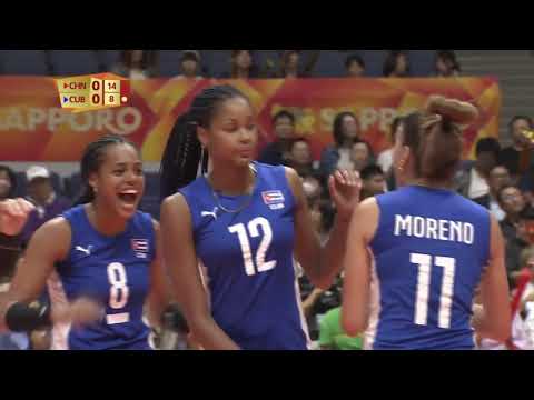 20180929 中国 vs 古巴｜First round Pool B China vs Cuba