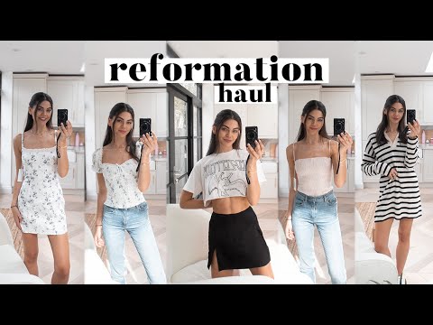 Reformation TRY ON haul | new in october 2022