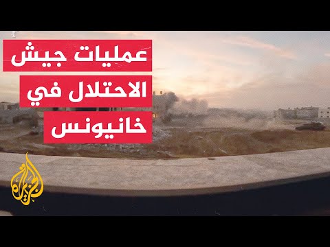 الجيش الإسرائيلي يبث صورا قال إنها لعمليات &quot;لواء الاحتياط 55&quot; في خانيونس