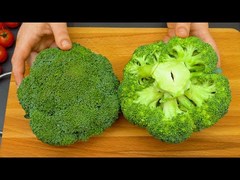 Guests from Spain taught me how to cook broccoli and cauliflower very tasty!