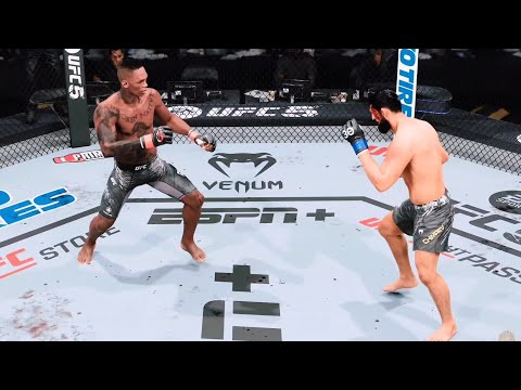 Israel Adesanya vs Khamzat Chimaev | EA Sports UFC 5 #2