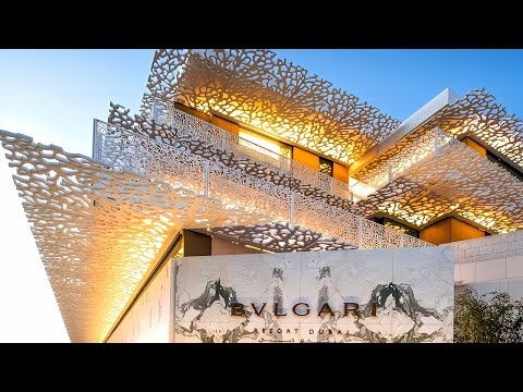 Bvlgari Resort Dubai, 5-Star Luxury Hotel, $5,000 Junior Suite (full tour in 4K)