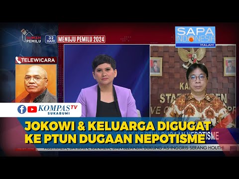 Jokowi &amp; Keluarga Digugat Ke PTUN Dugaan Nepotisme