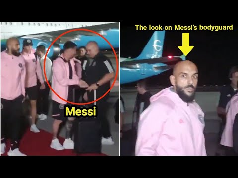 Messi and Inter Miami have arrived in El Salvador and are escorted by El Salvador police