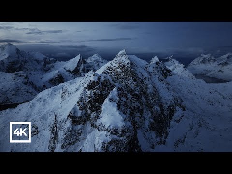 Winter Mountains - Ambient Drone Film 4K