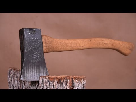 A Simple Rusty Axe Restoration For Beginners