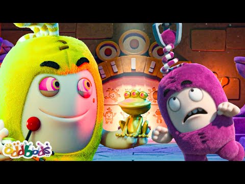 Newt and Bubbles are CURSED 🏆🐸 | BEST OF NEWT 💗 | ODDBODS | Funny Cartoons for Kids