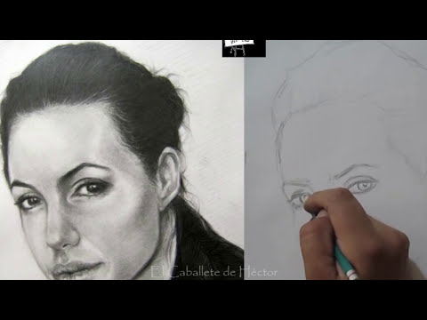 Como dibujar un rostro (  Aprende a proporcionar un retrato - Encaje ) Tutorial completo de Dibujo