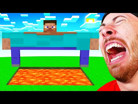 YOU LAUGH = DELETE MINECRAFT Challenge! (Funny Animations Try not to laugh)