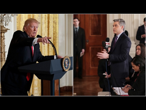 Trump spars with CNN reporter