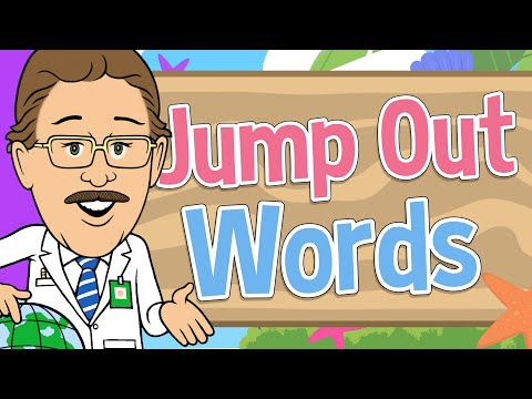 Jump Out Words!  | Jack Hartmann Sight Words