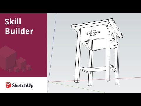 Non-Destructive LayOut Prep for Woodworking Projects in SketchUp - Skill Builder