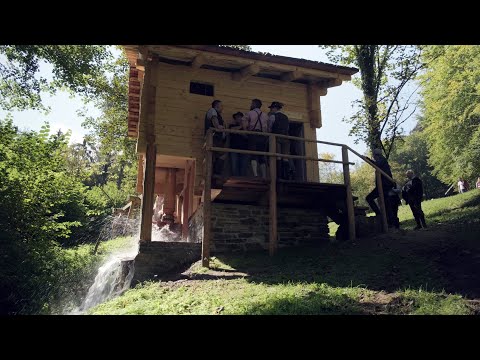 Rekonstruktion einer Stockm&uuml;hle | Reconstruction of a norse mill