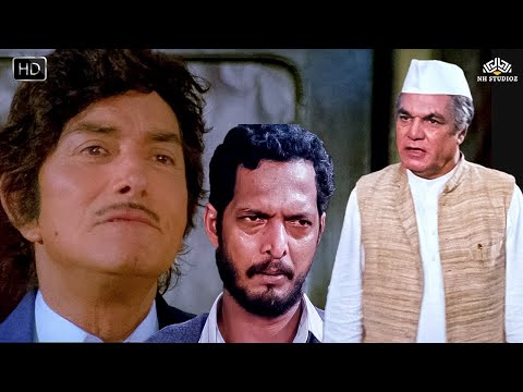 खादी कपडे पहने से और टोपी लगाने से कोई गाँधी नहीं बन जाता | Tirangaa | Raaj Kumar,  Nana Patekar