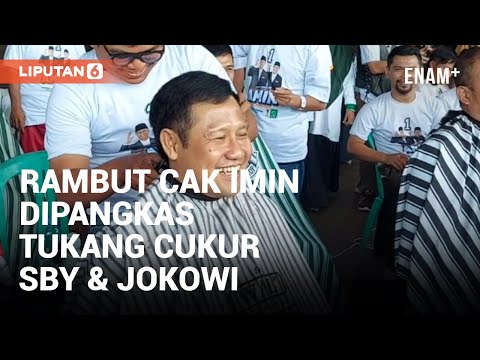 Cak Imin Pangkas Rambut di Tempat Cukur Garut yang Pernah Didatangi SBY dan Jokowi | Liputan6