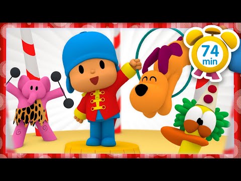 🎪  POCOYO DEUTSCH -Der galaktische Zirkus [ 74 minuten ] | CARTOONS und SERIEN f&uuml;r KINDER