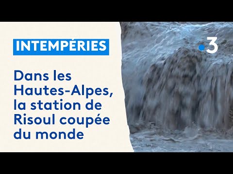 Intemp&eacute;ries dans les Hautes-Alpes, Risoul toujours coup&eacute; du monde