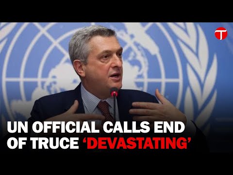 UN Refugee Chief Condemns Broken Israel-Hamas Truce | Urges Ceasefire