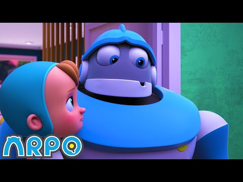 Lost Teddy | ARPO The Robot | Robot Cartoons for Kids | Moonbug Kids