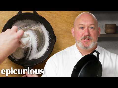 The Best Way To Clean and Season a Cast Iron Skillet | Epicurious