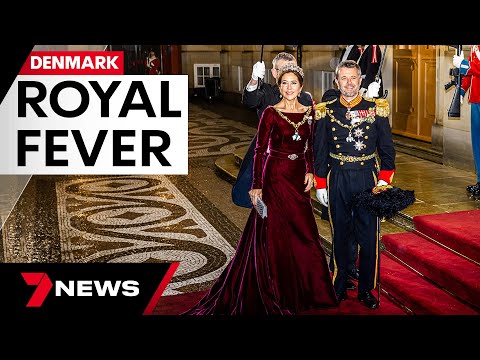 Danish royals fist public appearance since Queen Margrethe shock announcement | 7 News Australia