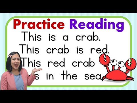 Teacher Aya | Practice Reading | Reading Tutorial for Kids | Be a Good Reader | Reading Guide