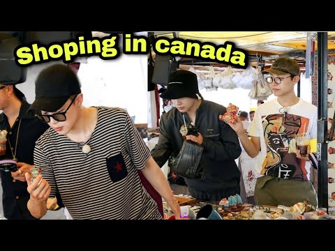 BTS shoping in canada 🇨🇦 // Hindi dubbing // part -1