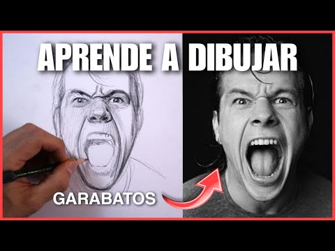 NO SABES DIBUJAR ROSTROS? APRENDE con GARABATOS