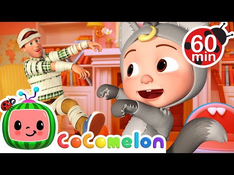 Finger Family Halloween + Trick or Treat Song + MORE CoComelon Nursery Rhymes &amp; Kids Songs