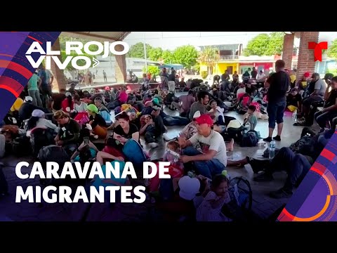 Una nueva caravana de migrantes sali&oacute; de Tapachula y se dirige a Estados Unidos