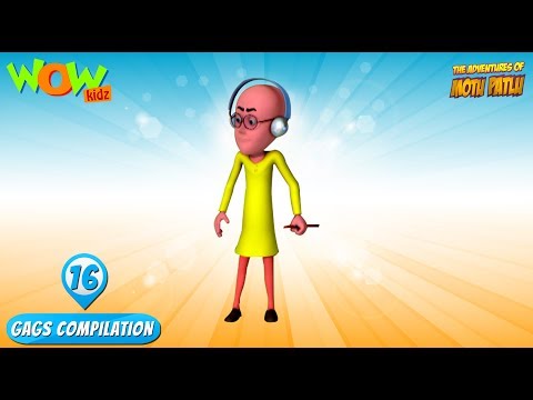 Motu Patlu - Funny Gags #16 - 1 hour episodes!