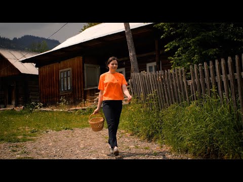 Beautiful life in the Ukrainian mountains! Video for relaxation and Relief from stress